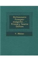 Dictionnaire Français-malgache...