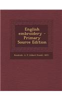English Embroidery