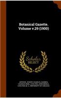 Botanical Gazette. Volume V.29 (1900)