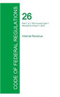 Code of Federal Regulations Title 26, Volume 15, April 1, 2015: (English)