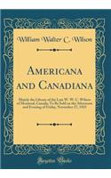 Americana and Canadiana