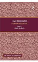 Legal Lexicography