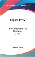 English Prose