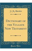 Dictionary of the Vulgate New Testament (Classic Reprint)