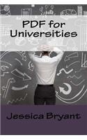 PDF for Universities