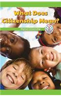 What Does Citizenship Mean?