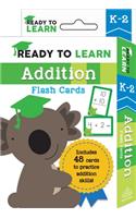 Ready to Learn: K-2 Addition Flash Cards: Includes 48 Cards to Practice Addition Skills!