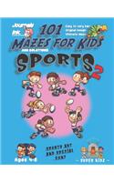 101 Mazes For Kids 2: SUPER KIDZ Book. Children - Ages 4-8 (US Edition). Cartoon Sports Rugby Exercise w custom art interior. 101 Puzzles with solutions - Easy to Very Ha(2 Superkidz - Sports 101 Mazes for Kids)
