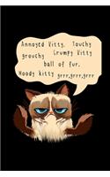 Annoyed Kitty: 110 Game Sheets - 660 Tic-Tac-Toe Blank Games - Soft Cover Book for Kids for Traveling & Summer Vacations - Mini Game - Clever Kids - 110 Lined page