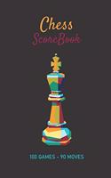 Chess Scorebook - 100 Games - 90 moves