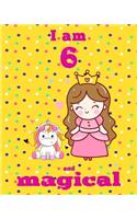 unicorn journal i am 6 and magical