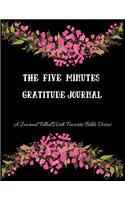 The Five Minutes Gratitude Journal