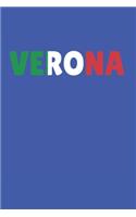 Italia Verona Notebook: Graph Paper Journal 6x9 - 120 Pages