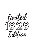 Limited 1929 Edition