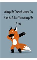 Always Be Yourself Unless You Can Be A Fox Then Always Be A Fox