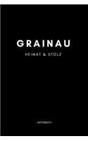 Grainau: Notizbuch, Notizblock, Journal, Notebook 120 Seiten A5 - Punktraster - Deine Stadt, Notizen, Geschichten