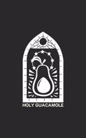 Holy guacamole: 6x9 FOOD - lined - ruled paper - notebook - notes