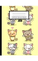 Cat Composition Notebook
