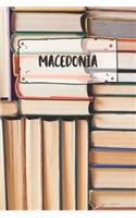 Macedonia: Ruled Travel Diary Notebook or Journey Journal - Lined Trip Pocketbook for Men and Women with Lines