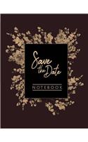 save the date notebook
