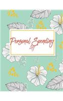 Personal Spending Log: Daily Expense Log, Business Spending Book, Expense Tracking, Expense Journal, Spending Tracker Book 120 Pages Large Print 8.5 X 11