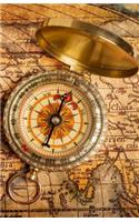 Compass Journal: Lined Journal, 120 Pages, 5.5 x 8.5, Soft Cover, Matte Finish(5 My Travel Journals)