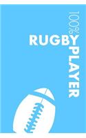 Womens Rugby Notebook: Blank Lined Womens Rugby Journal For Player and Coach