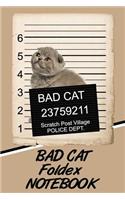 Bad Cat Foldex Notebook
