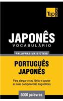 Vocabulário Português-Japonês - 5000 palavras mais úteis