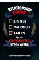 Relationship Status Single Married Taken by an Awesome Stock Clerk