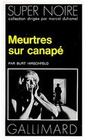 Meurtres Sur Canape