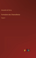 Formulaire des Chancelleries