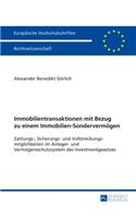 Immobilientransaktionen mit Bezug zu einem Immobilien-Sondervermoegen