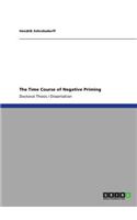 The Time Course of Negative Priming