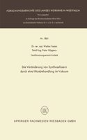 Veränderung von Synthesefasern durch eine Hitzebehandlung im Vakuum