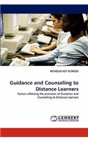 Guidance and Counseling to Distance Learners
