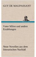 Vater Milon Und Andere Erzahlungen