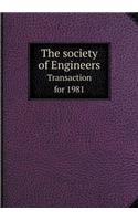 The Society of Engineers Transaction for 1981