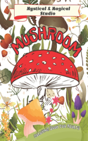 Mushroom Coloring Book For Adults