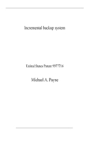 Incremental backup system
