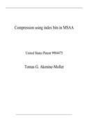 Compression using index bits in MSAA