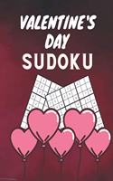 Valentine's Day Sudoku: Valentine's Day Sudoku Brain Game, Sudoku Puzzles With Solutions, Sudoku Puzzles For Adults