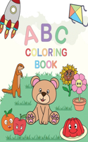 ABC coloring book: 2020 The letters A-Z fun with black and white Alphabet coloring book for kids ages 2-4 (Kids coloring activity books)