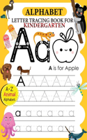 Alphabet Letter Tracing Book For Kindergarten