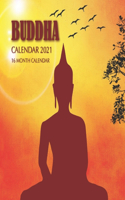 Buddha Calendar 2021: 16 Month Calendar