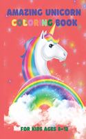 Amazing Unicorn Coloring Book
