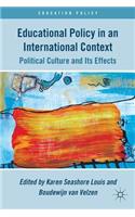 Educational Policy in an International Context