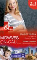 A Touch Of Christmas Magic: A Touch of Christmas Magic (Midwives on-Call at Christmas, Book 1) / Her Christmas Baby Bump (Midwives on-Call at Christmas, Book 2)
