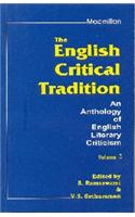 The English Critical Tradition, Vol.II