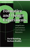 On Formative and Design Experiments